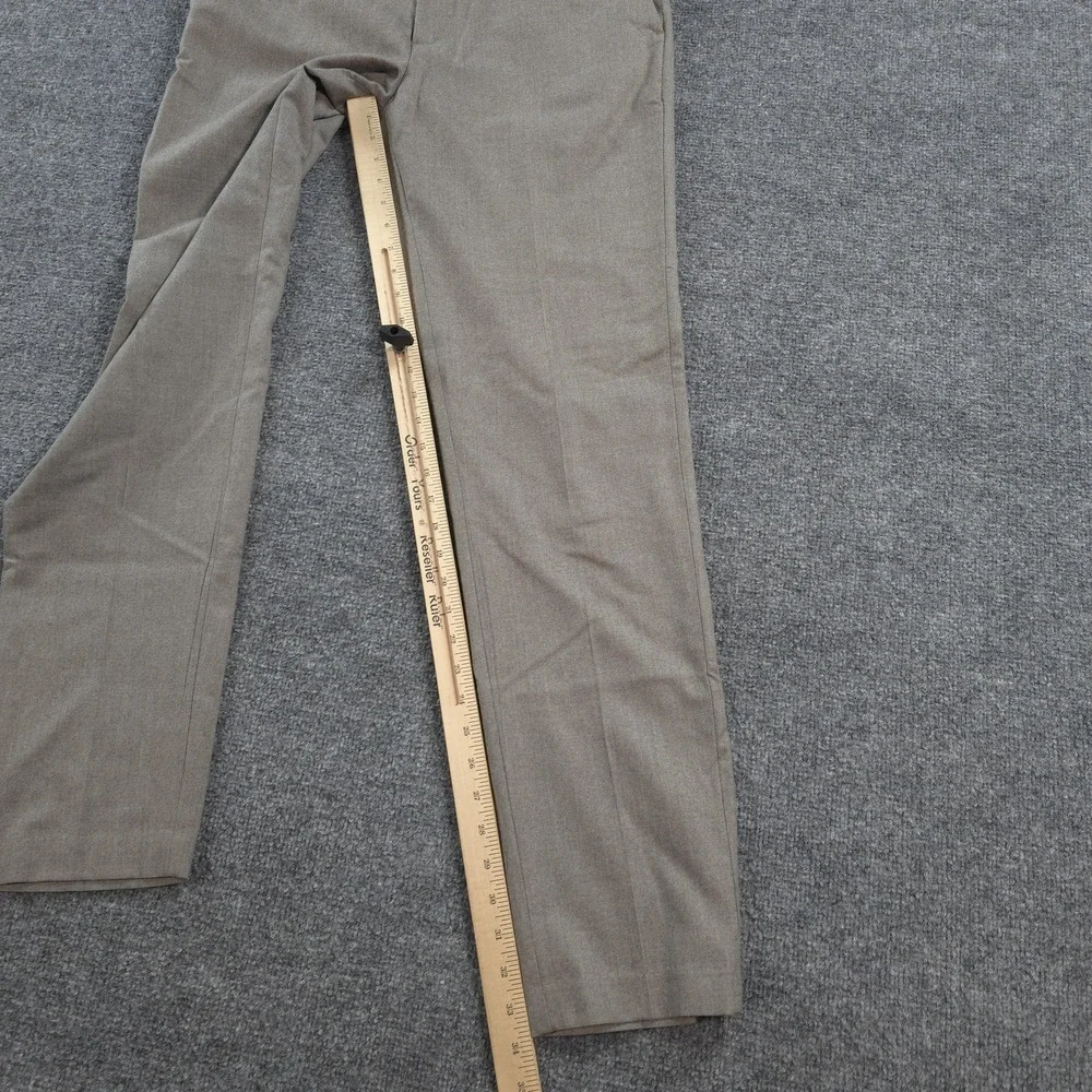 Banana Republic Pants Mens 32x34 Gray Wool Flannel Tapered Dress Vitale Barberis